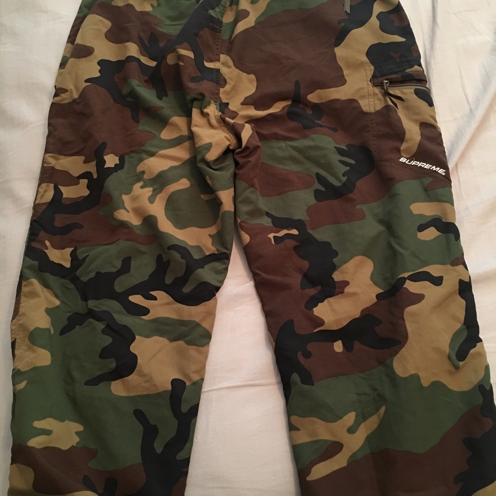 Supreme Nylon Trail Pants  Camo s/s 19